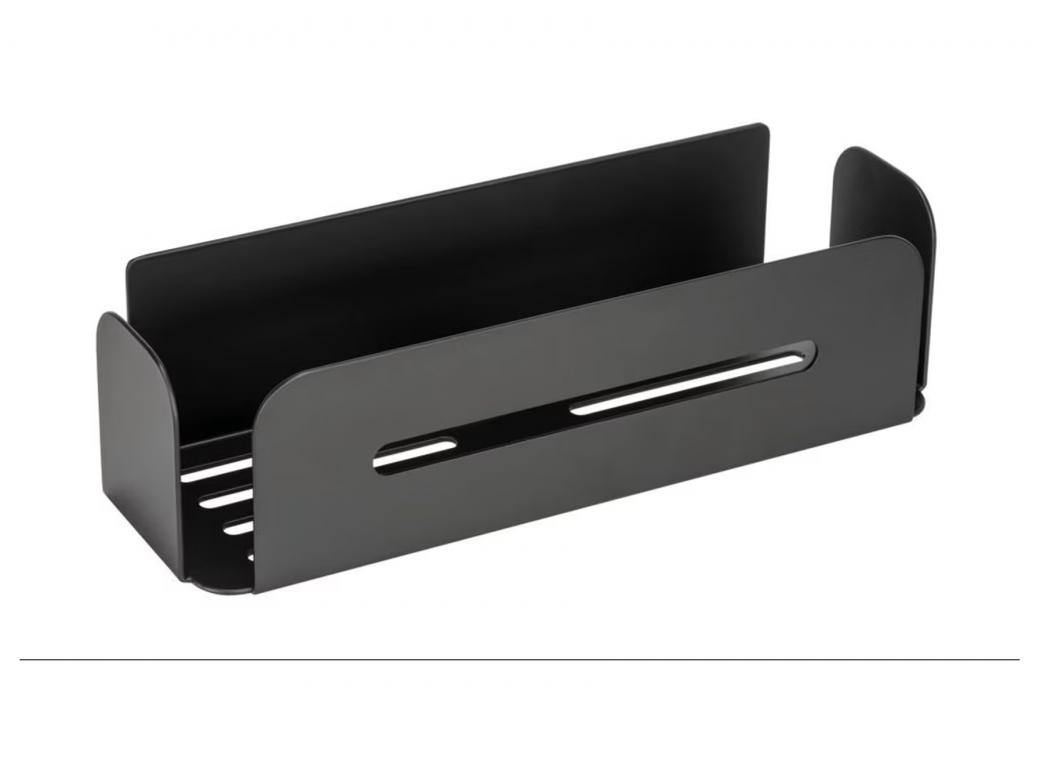 WENKO TURBO-LOC ETAGERE MURALE BIVIO BLACK