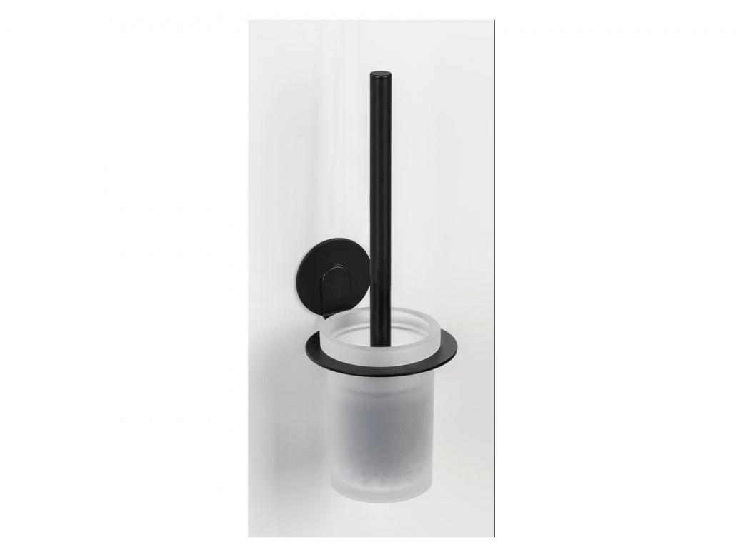 WENKO TURBO-LOC TOILETBORSTELHOUDER BIVIO BLACK