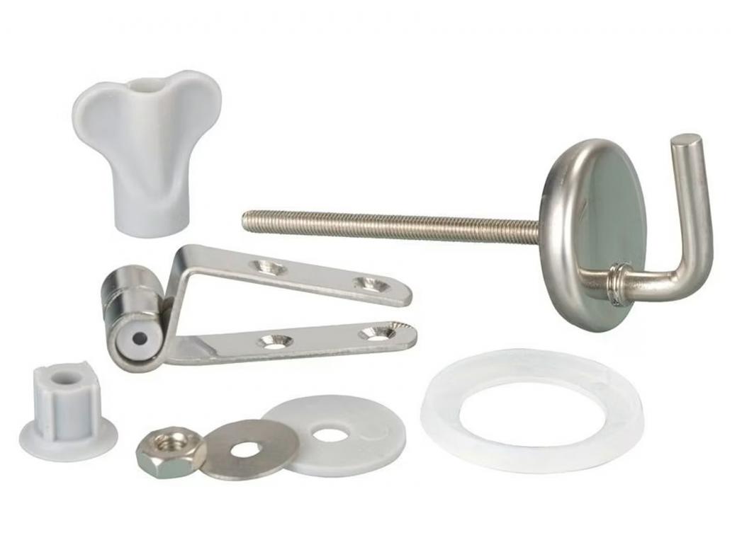 WENKO BEVESTIGINGSMATERIAAL TOILETZITTING RVS