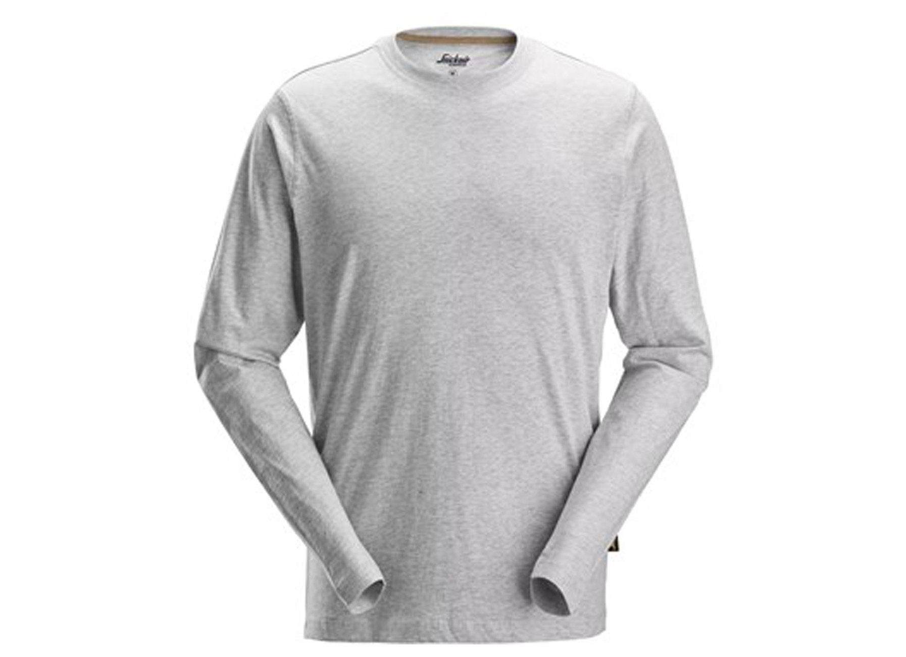 T-SHIR MANCHES LONGUES GRIS MIXTE M