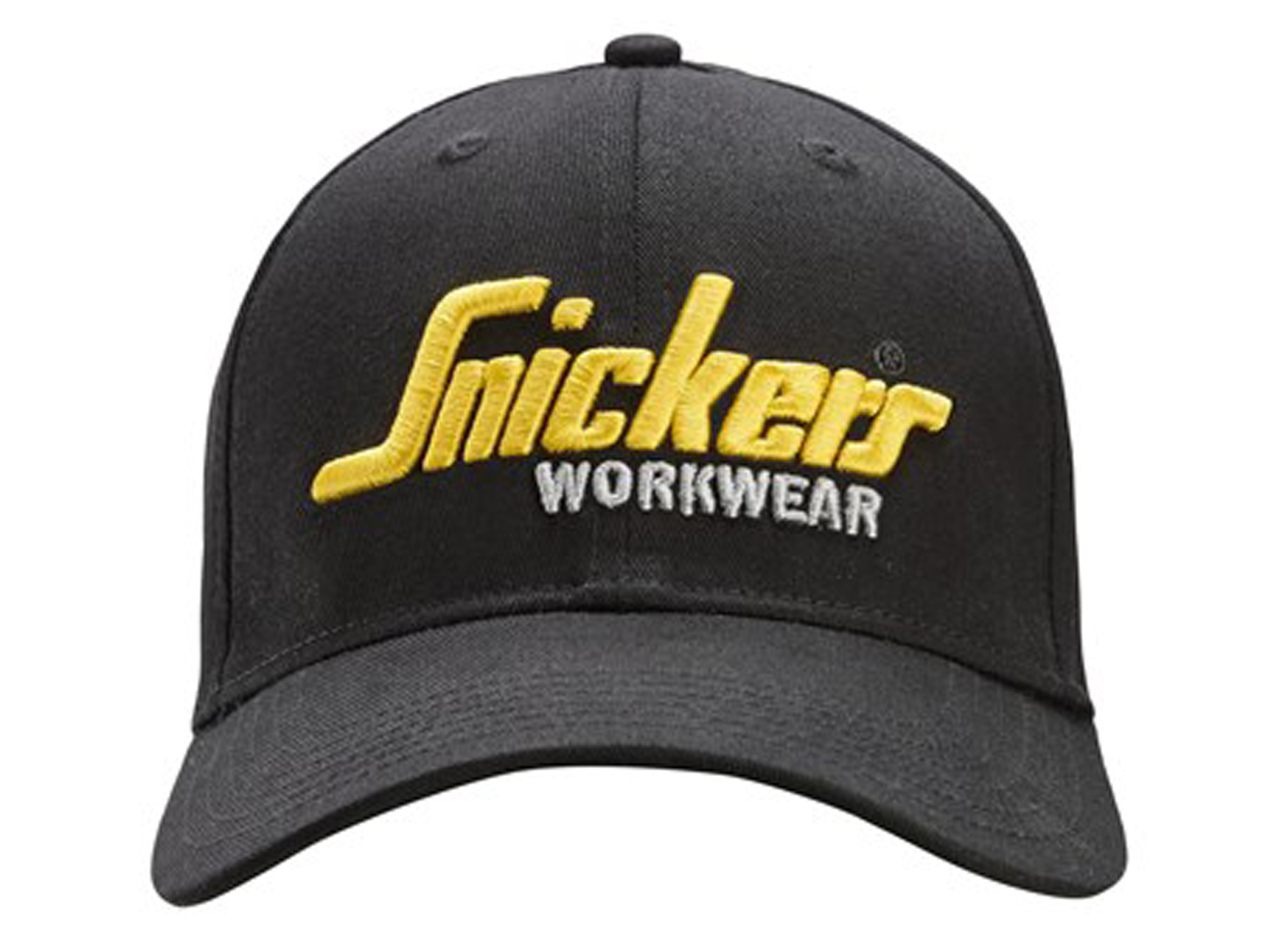SNICKERS FLEXFIT LOGO CAP ZWART L/XL