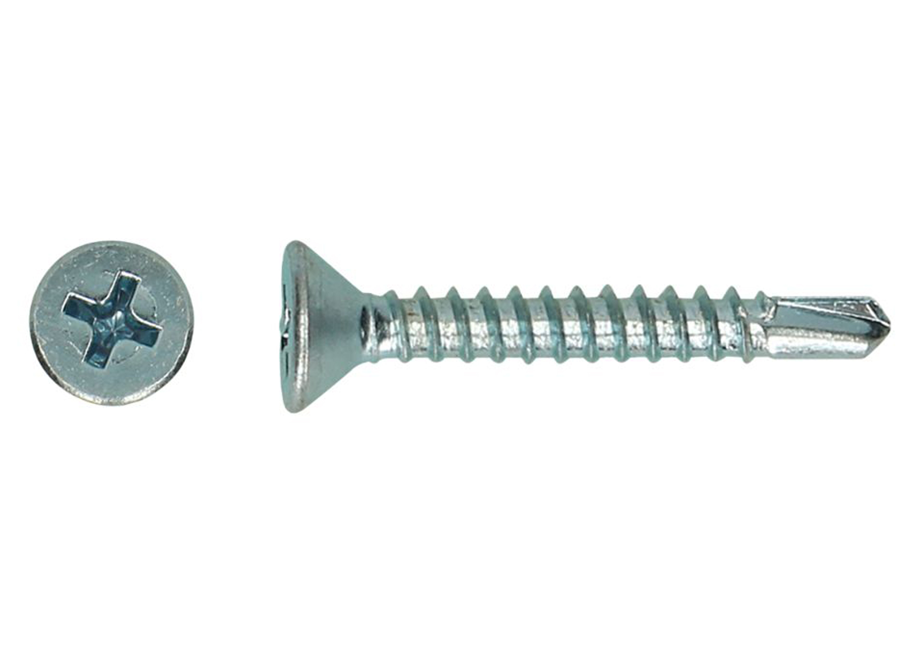 VIS AUTOPERCEUSE TF DIN 7504O - GALVANISEE Cr3+ - Ø4,20X19MM (200 PC)