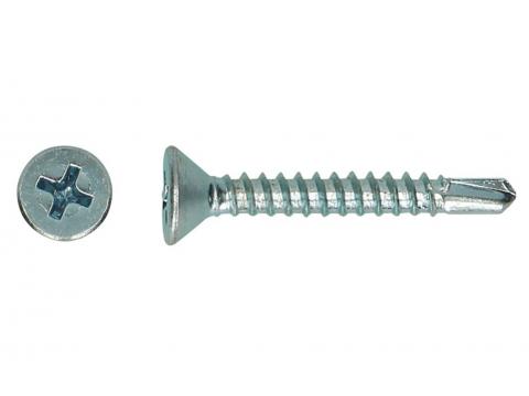 ZELFBORENDE SCHROEF VK DIN 7504O - VERZINKT Cr3+ - Ø4,80X19MM (200 STK)