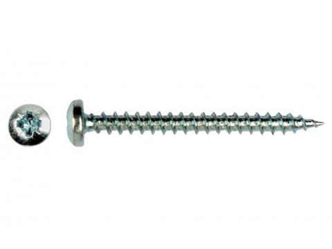 PGB-FASTENERS VIS A PANNEAUX FILETAGE COMPLET PH Ø4,0X25MM ZINGE 20 PC