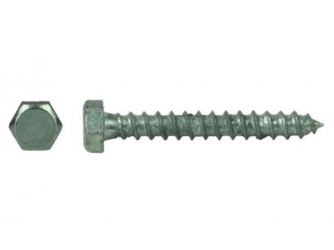 HOUTDRAADBOUT DIN 571 8X80 VERZINKT BLISTER 6ST