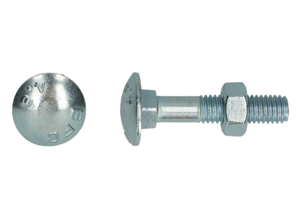 Houtbout DIN 603/555 verzinkt - PGB-Fasteners