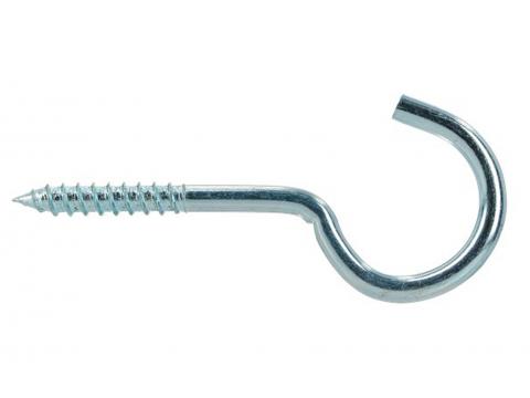 CROCHET A VIS Ø3,20X20MM ZINGUE 8 PCS