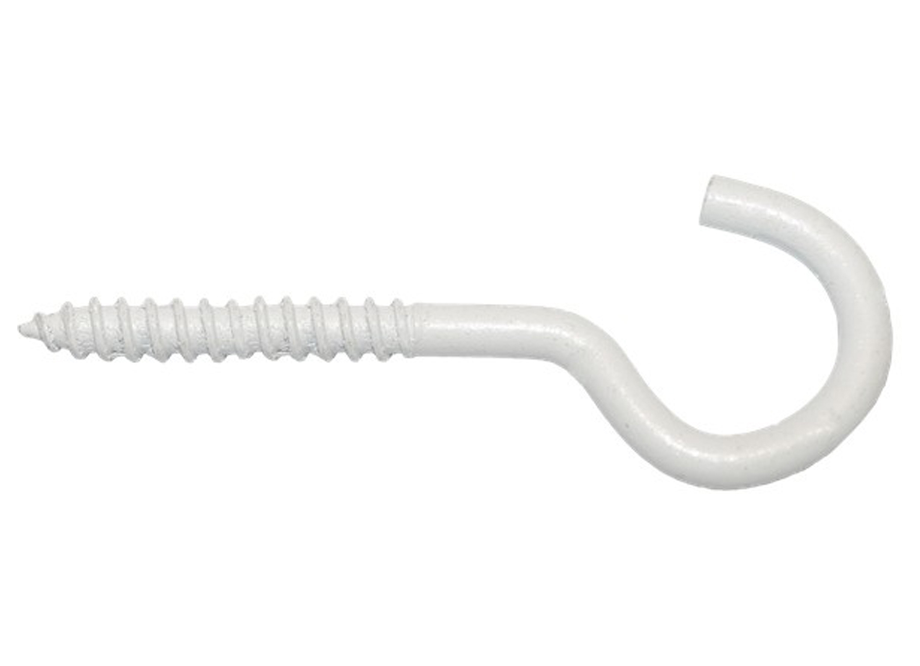 CROCHET A VIS Ø3,45X30MM EPOXY BLANC 3 PCS
