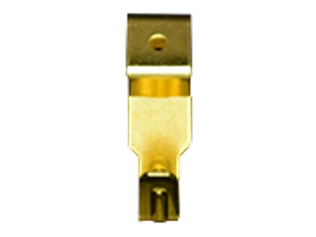 X-WANDHAKEN VOOR KADERS MESSING