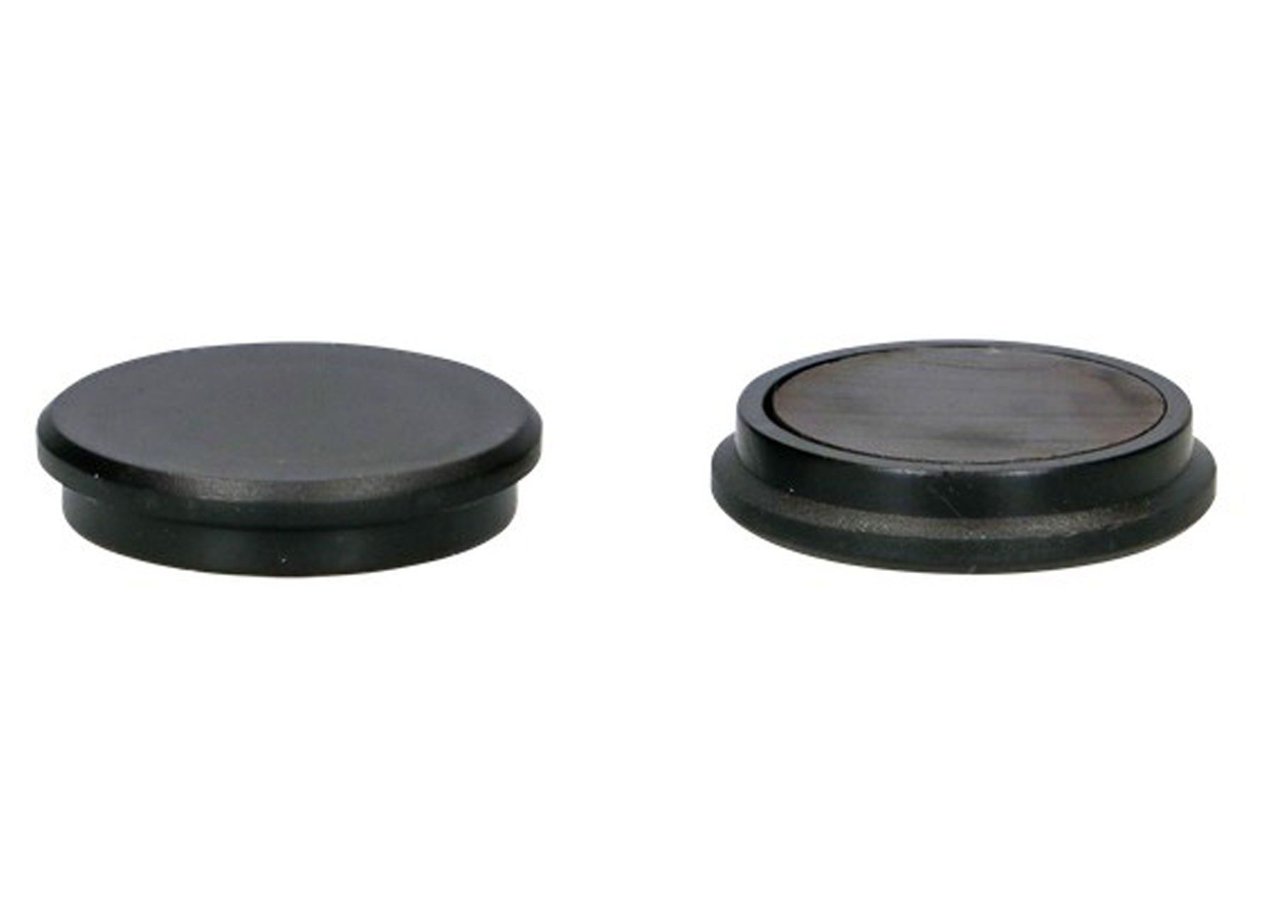 AIMAINTS TABLEAU BLANC Ø30MM NOIR 6 PIECES