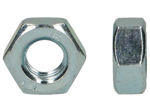 Écrou hexagonal DIN 934 M18, acier zingué classe 8, 4 pièces