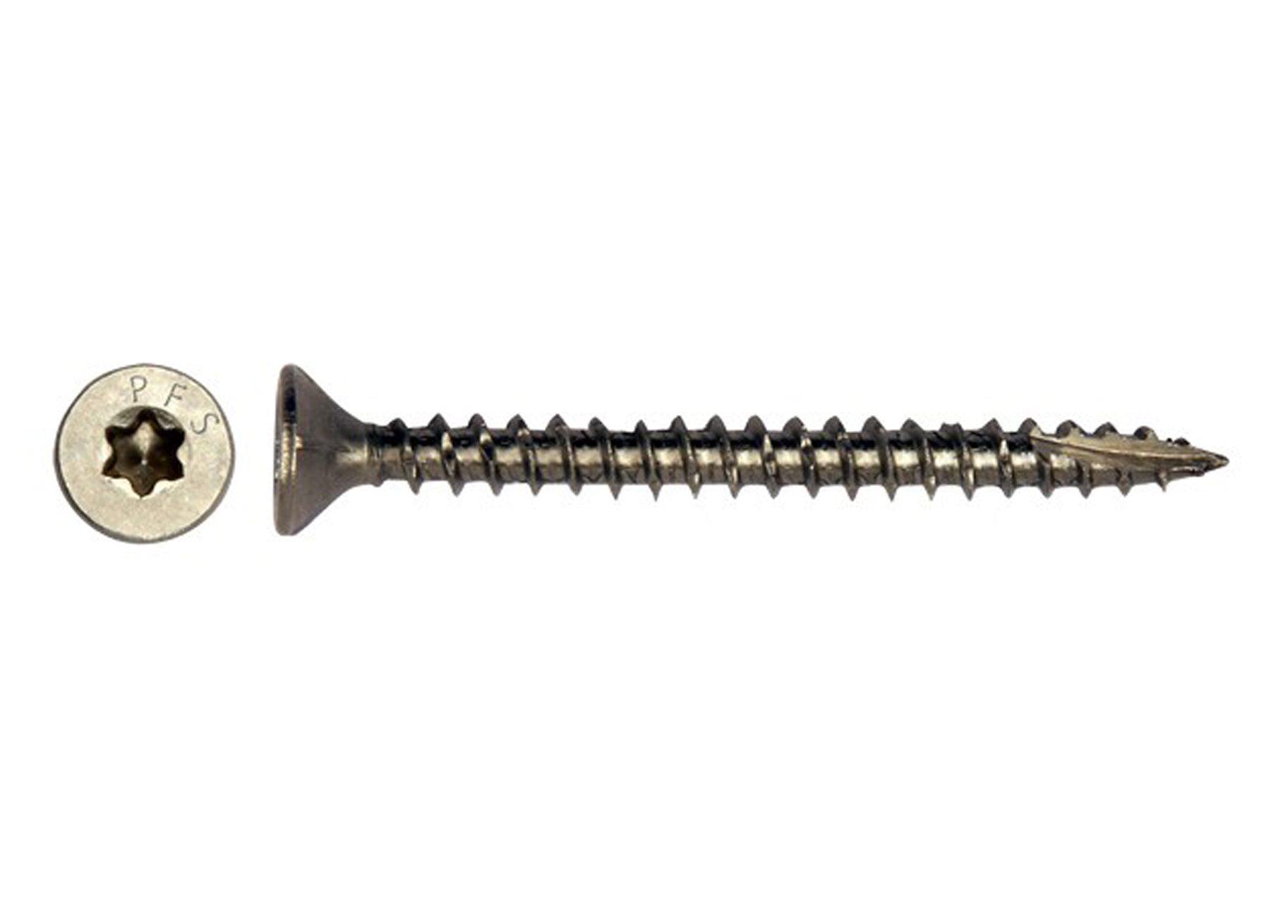 VIS A PANNEAUX PFS+ TF-T FILETAGE COMPLET Ø4,00X25MM INOX A2 40 PC