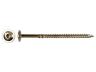 Vis à bois à tête à embase Torx T40 Ø8 x 60 mm, inox A2, 4 pièces
