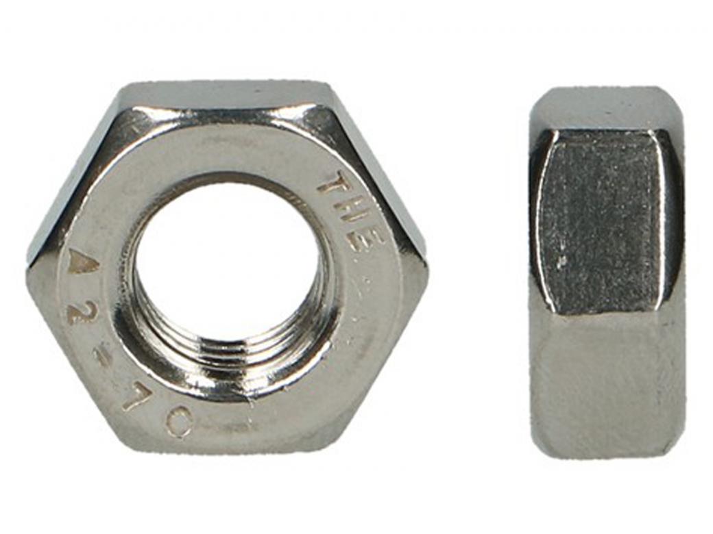 CROCHET A VIS METRIQUE + ECROU M6 X 50MM INOX A2 BLISTER 2 PCS
