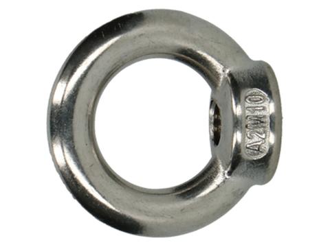 Écrou à œil DIN 582 inox A4, filetage M10, à la pièce