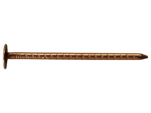 Schalienagel in roodkoper Ø2,5 x 27 mm, verpakking 500 g