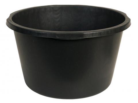 MORTELKUIP ROND - PE 40 L - ZWART