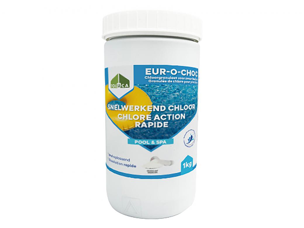 TOLUCA EUR-O-CHOC CHLORE EN GRANULES RAPIDE