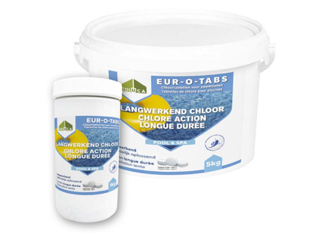 TOLUCA EUR-O-TABS CHLORE ACTION LONGUE DUREE PASTILLES 200G