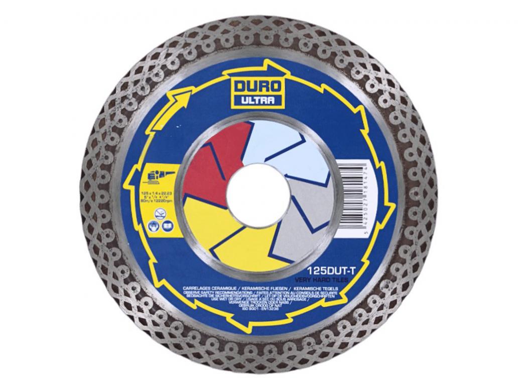DURO SCIE A CARRELAGE SUR RAIL TC TRACK PRO 125 SET - INCL 2X 125DUT-T