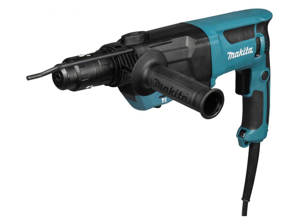 MAKITA MARTEAU-PERFORATEUR SDS+ 800W HR2670FT + ENSEMBLE DE 17 FORETS/BURINS