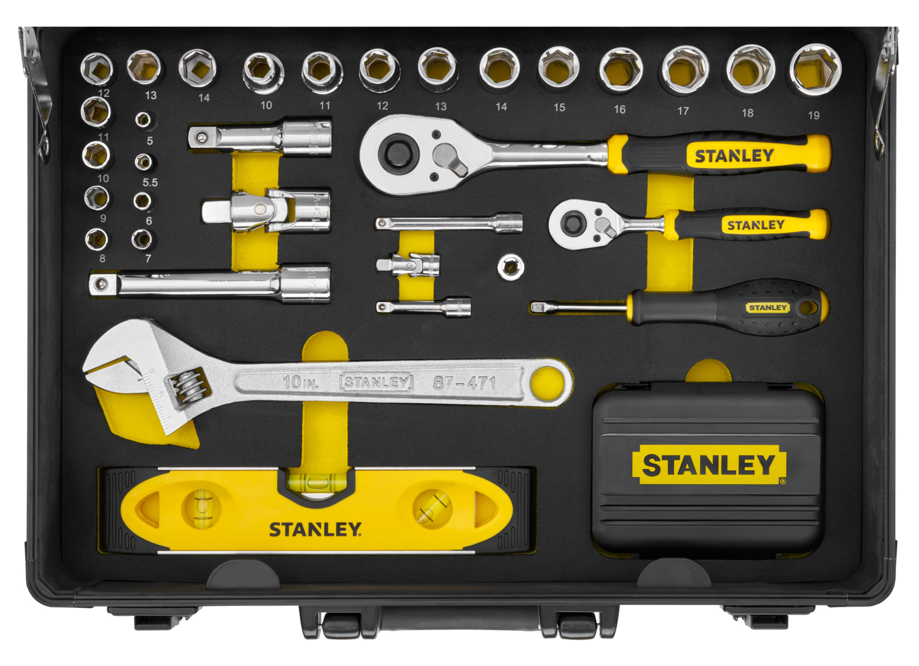 STANLEY COFFRE A OUTILS 119 PIECES