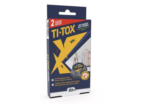 Ti-Tox Boîte Anti-Fourmis 2 pièces