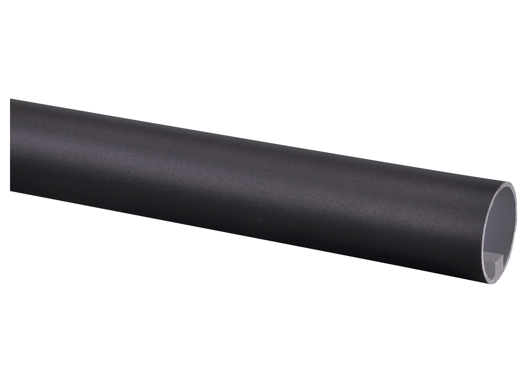CANDO TRAPLEUNING ROND Ø45MM MAT ZWART L=100CM