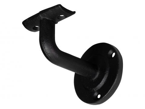 CANDO SUPPORT DE RAMPE D'ESCALIER COLCHESTER - NOIR MAT - 2 PIECES