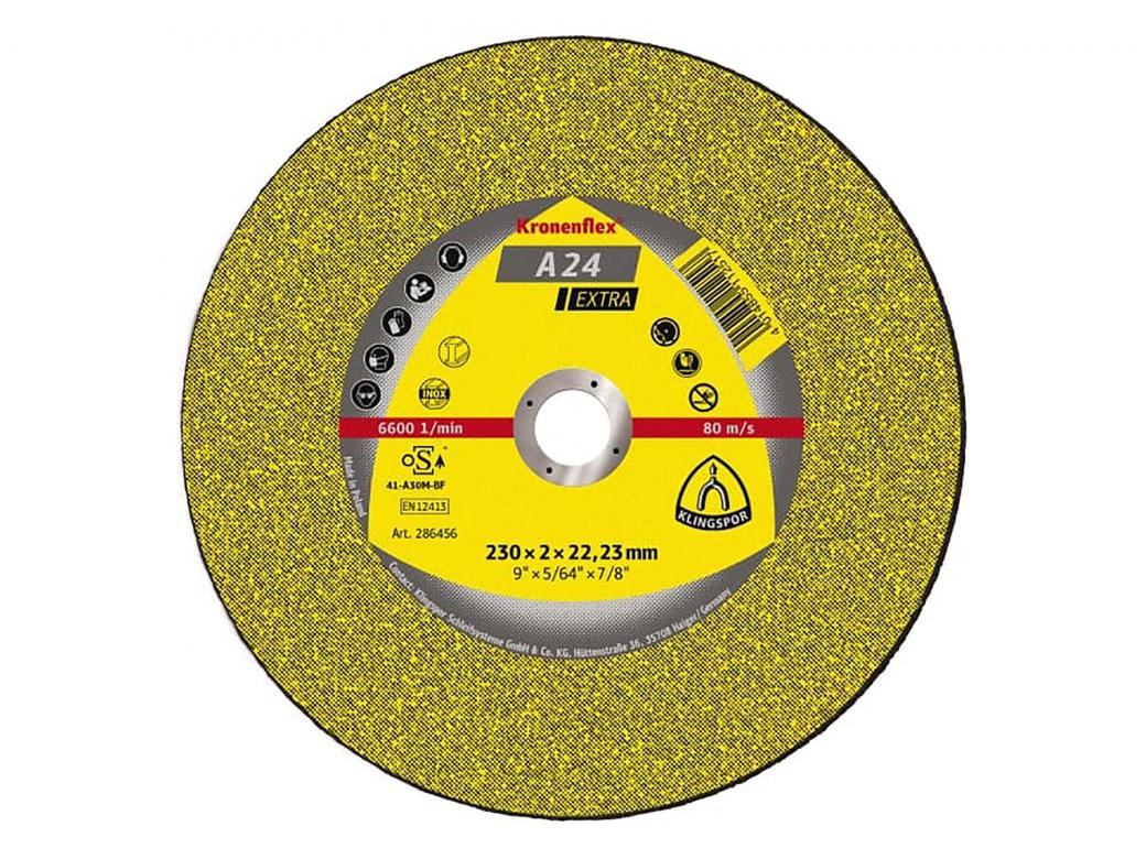 KLINGSPOR KRONENFLEX DISQUES A TRONCONNER A24 EXTRA METAL