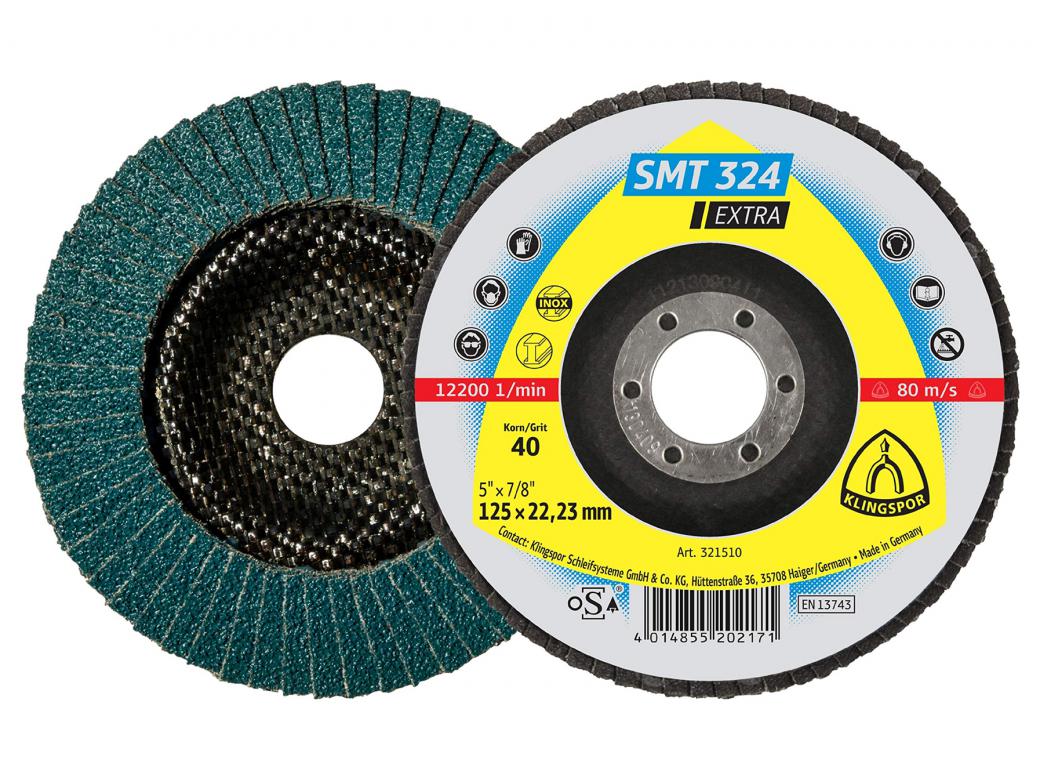 KLINGSPOR LAMELLENSCHIJVEN SMT 324 EXTRA INOX