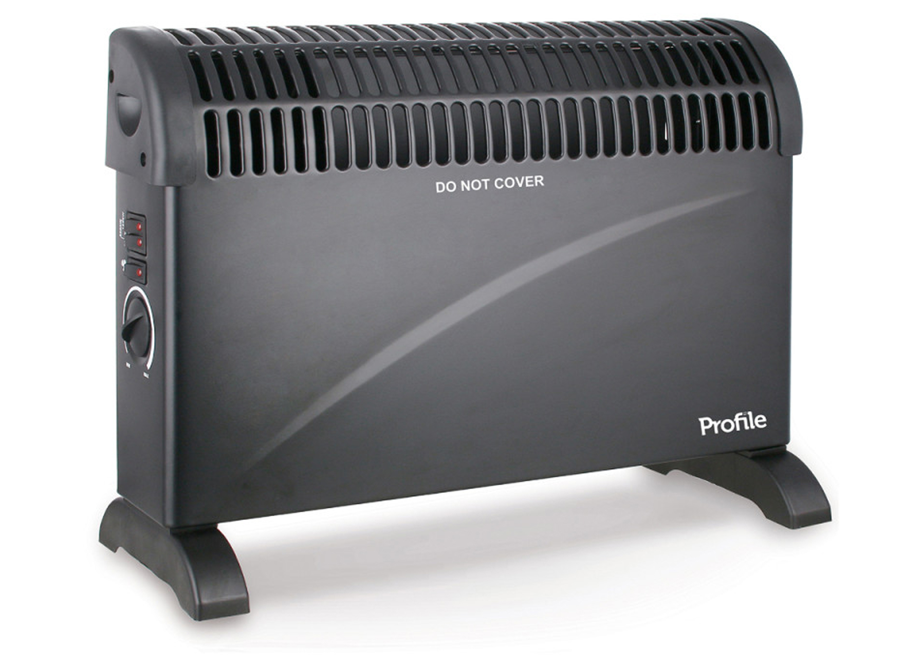 PROFILE CONVECTOR MISTRAL TURBO 2000W ZWART