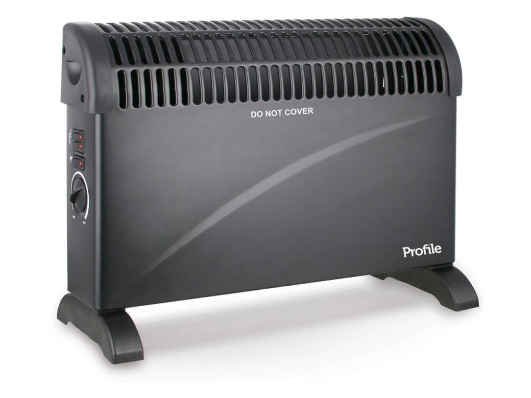 PROFILE CONVECTOR MISTRAL TURBO 2000W ZWART