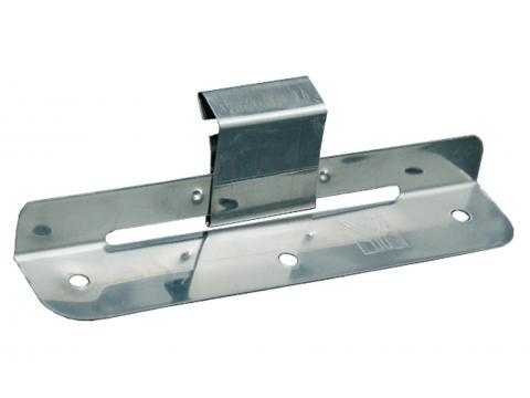PATTE DE FIXATION COULISSANTE INOX 18/10 TROUS PLATS 25MM 110MM 250 PCS