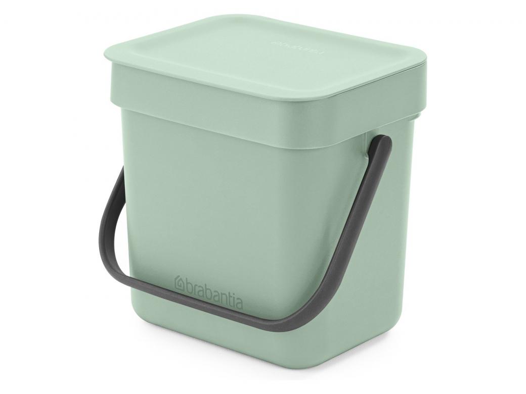BRABANTIA POUBELLE SORT & GO 3L JADE GREEN