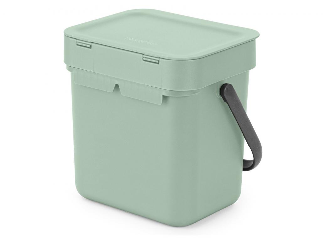 BRABANTIA POUBELLE SORT & GO 3L JADE GREEN