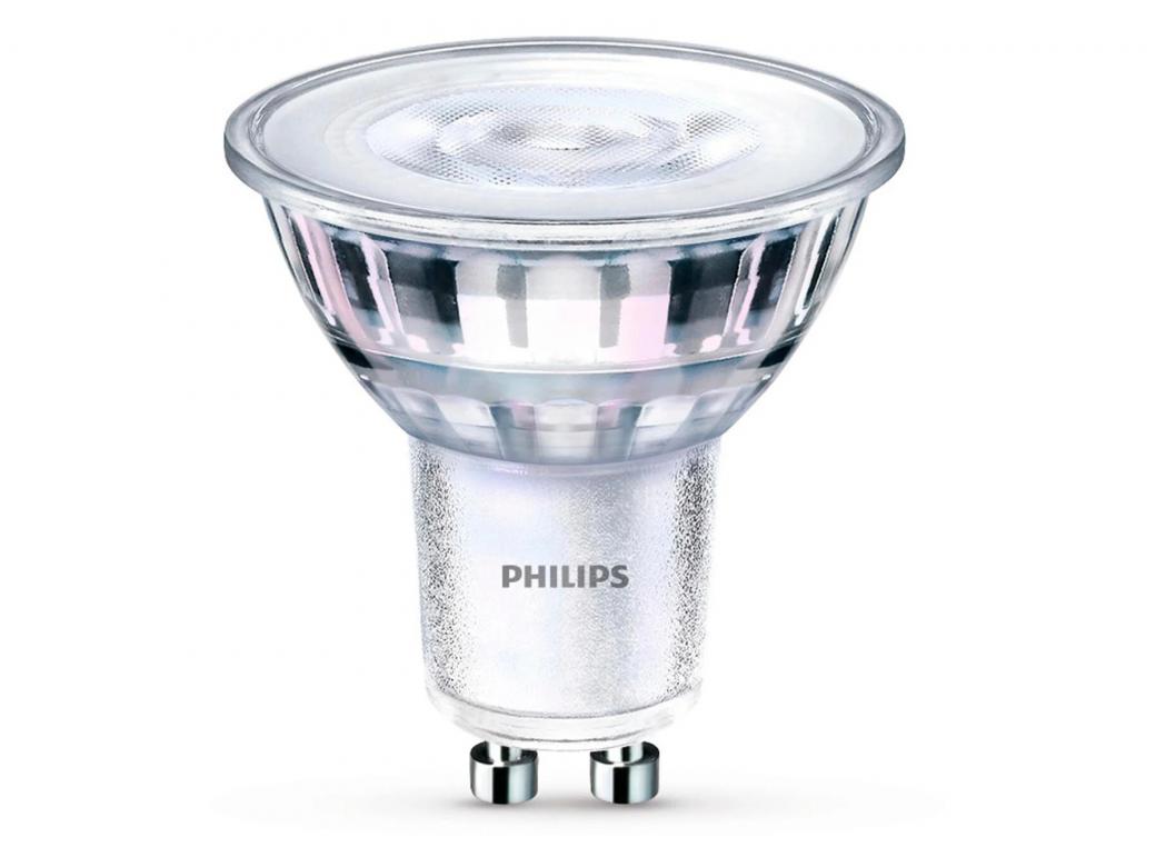 PHILIPS LED CLASSIC 4,6W GU10 BLANC CHAUD 36° NON-DIMMABLE - 6 PIECES