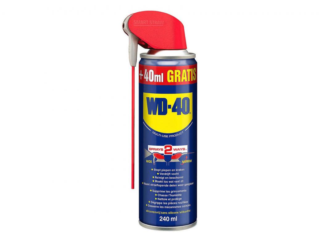WD40 SMART STRAW 200ML + 40ML GRATUIT
