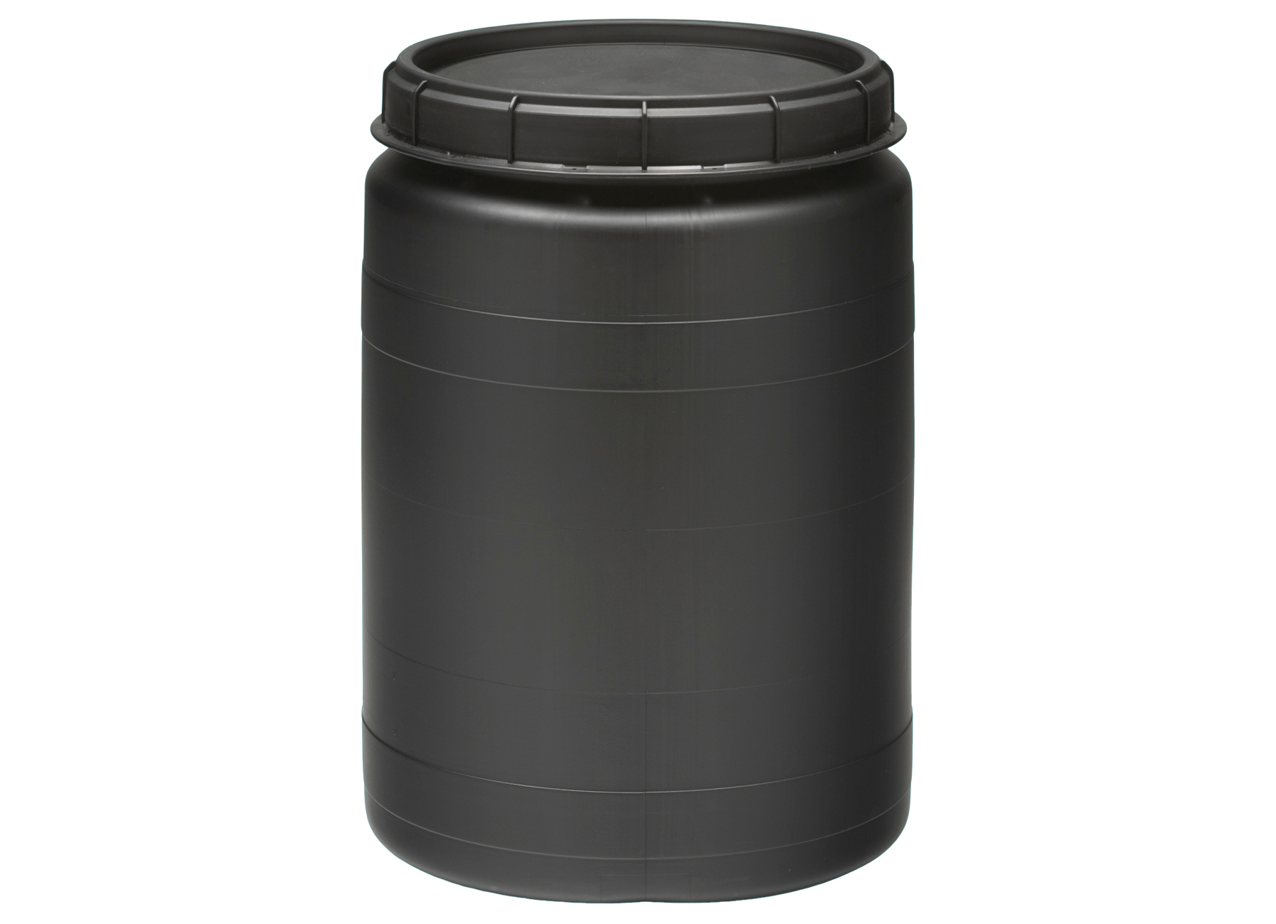 FUT HDPE COUVERCLE A VISSER NOIR 60L