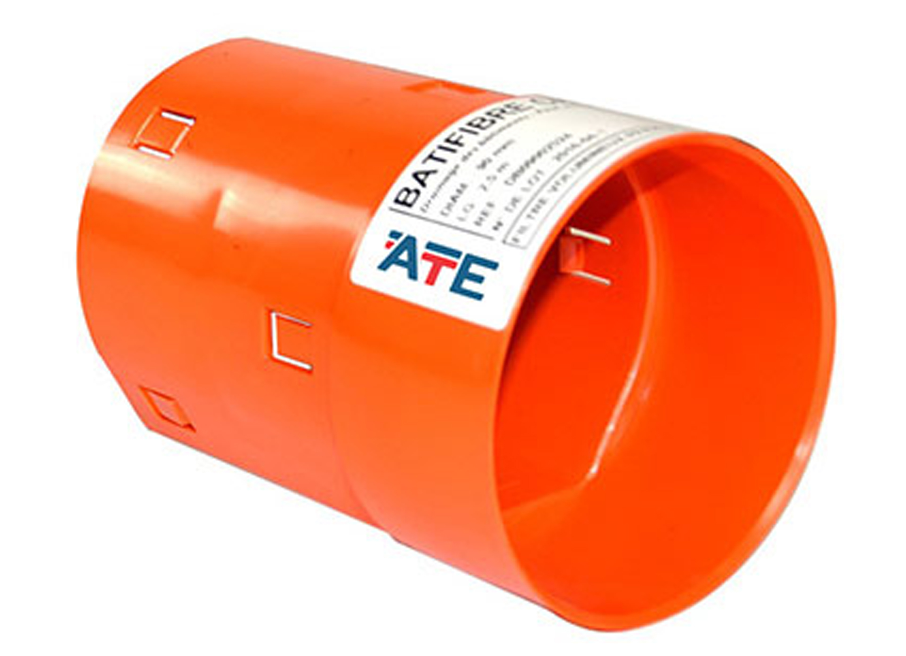 BATIFIBRE MOF Ø90 FF PVC SN4 ORANJE
