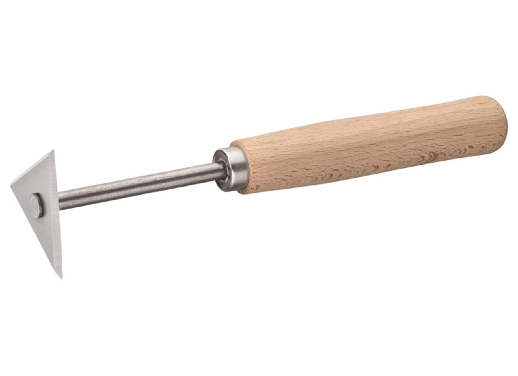 VERFKRABBER DRIEHOEK 6CM LANGE STEEL