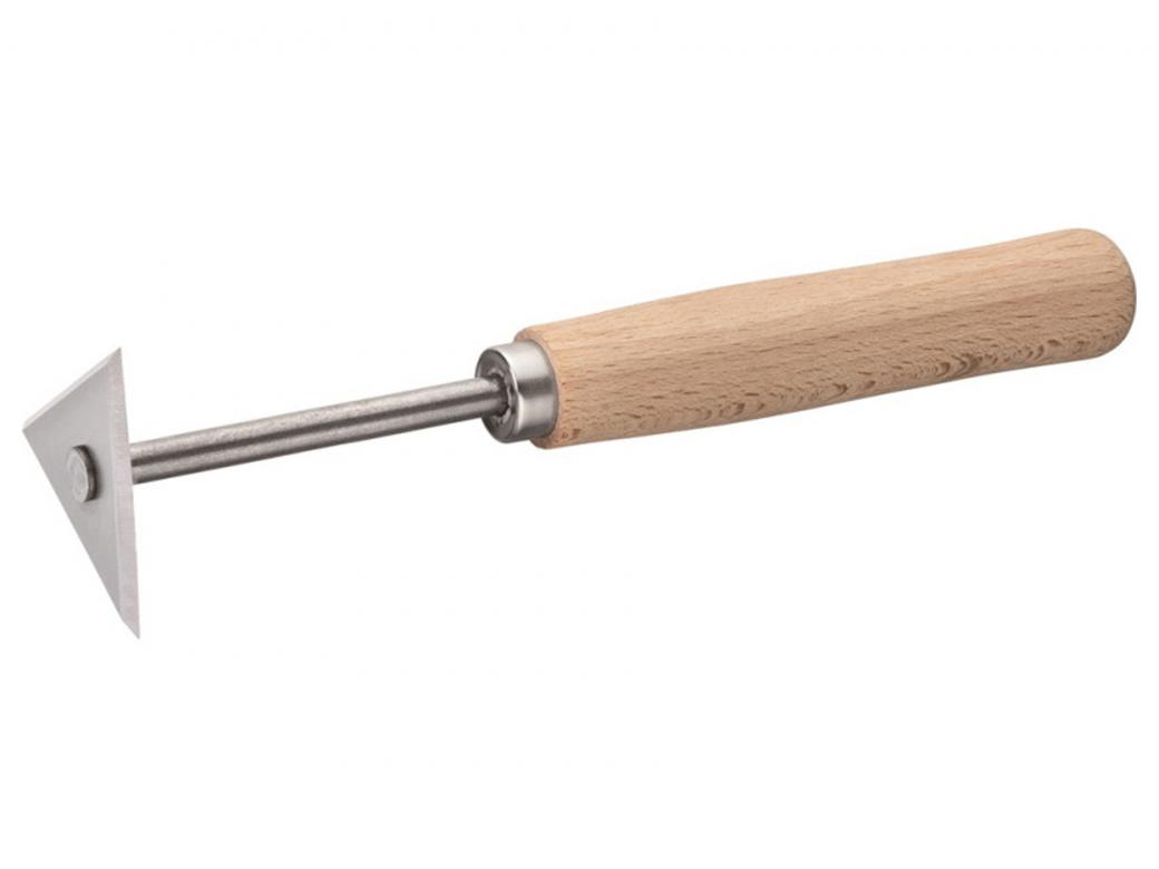 GRATTOIR TRIANGULAIRE 6CM MANCHE LONGUE