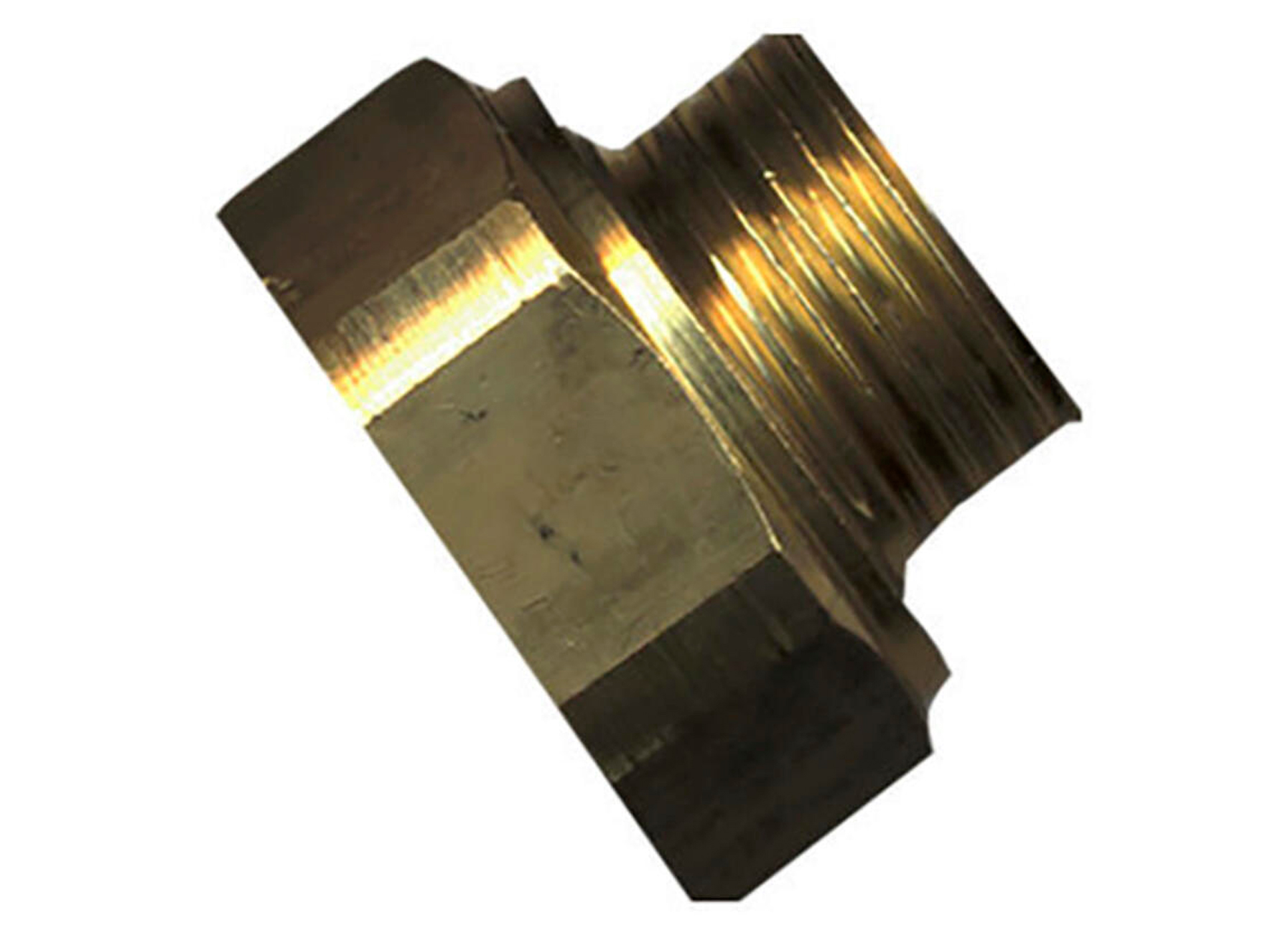 SANINSTAL VERLOOPNIPPEL MESSING 3/4''F X 1/2''M