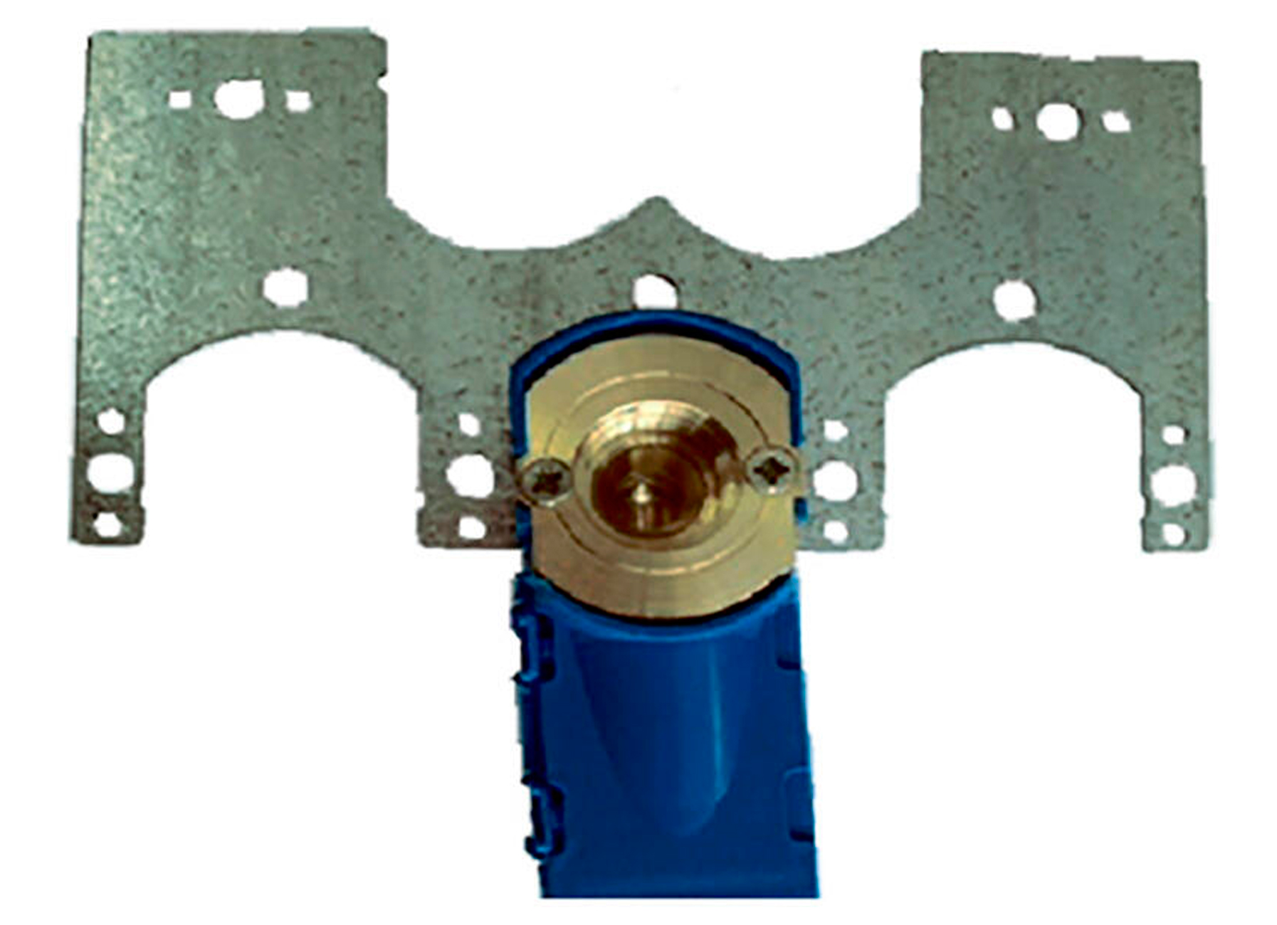 SANINSTAL ENKELVOUDIGE INBOUWDOOS MET MUURBEUGEL 3/4''M X 1/2''F