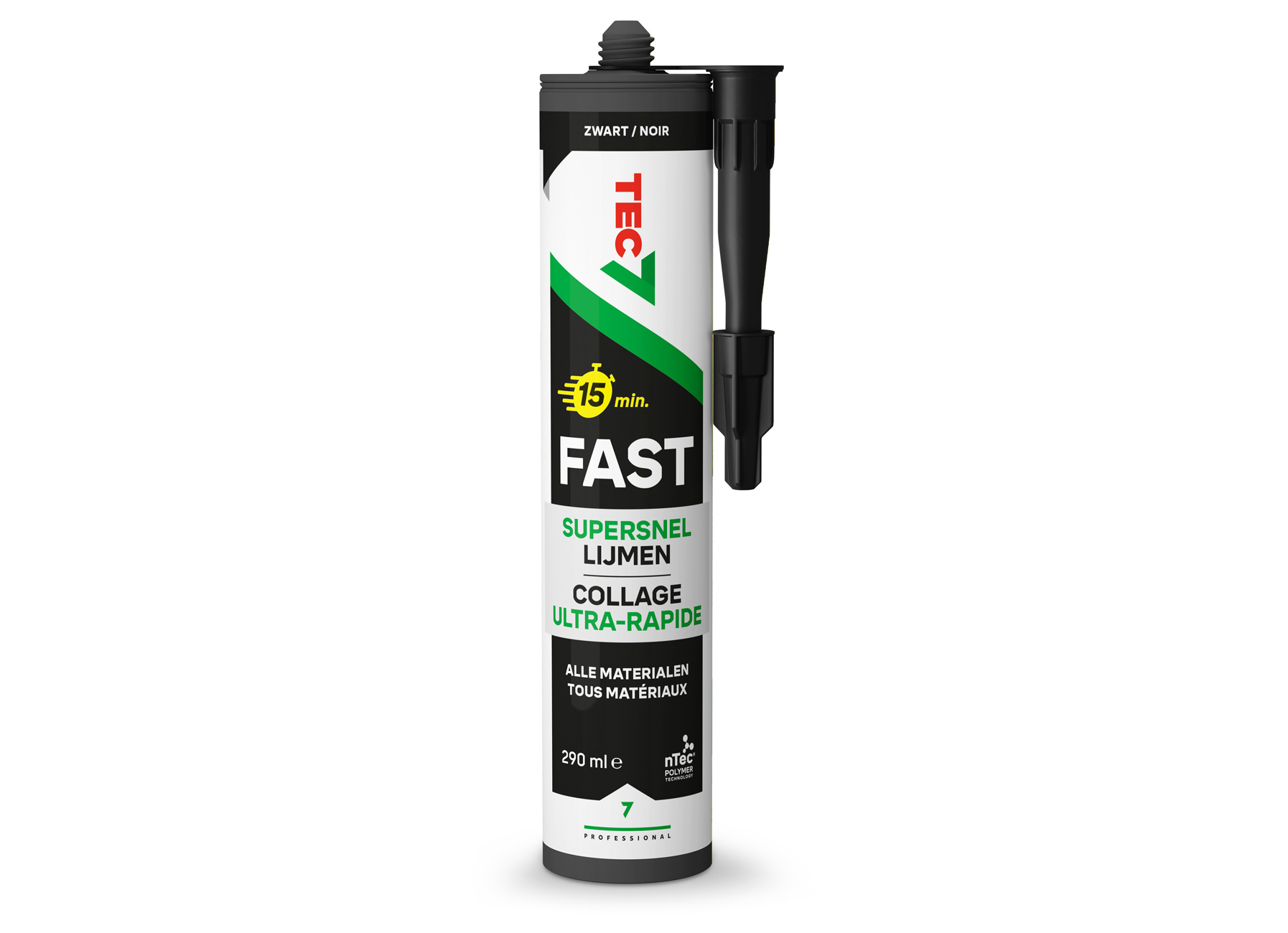 TEC7 FAST ZWART 290ML