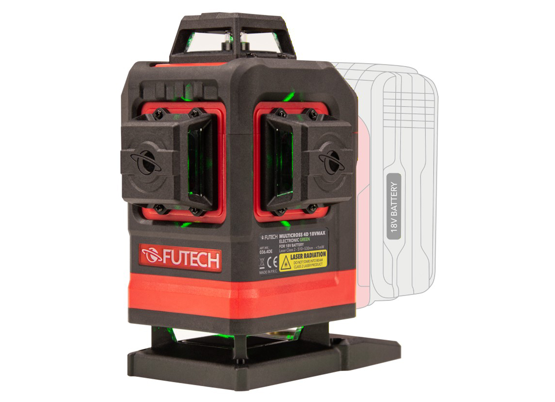 FUTECH MULTICROSS 4D 18V MAX ELECTRONIC PROMO SET