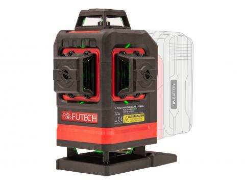 FUTECH MULTICROSS 4D 18V MAX ELECTRONIC PROMO SET