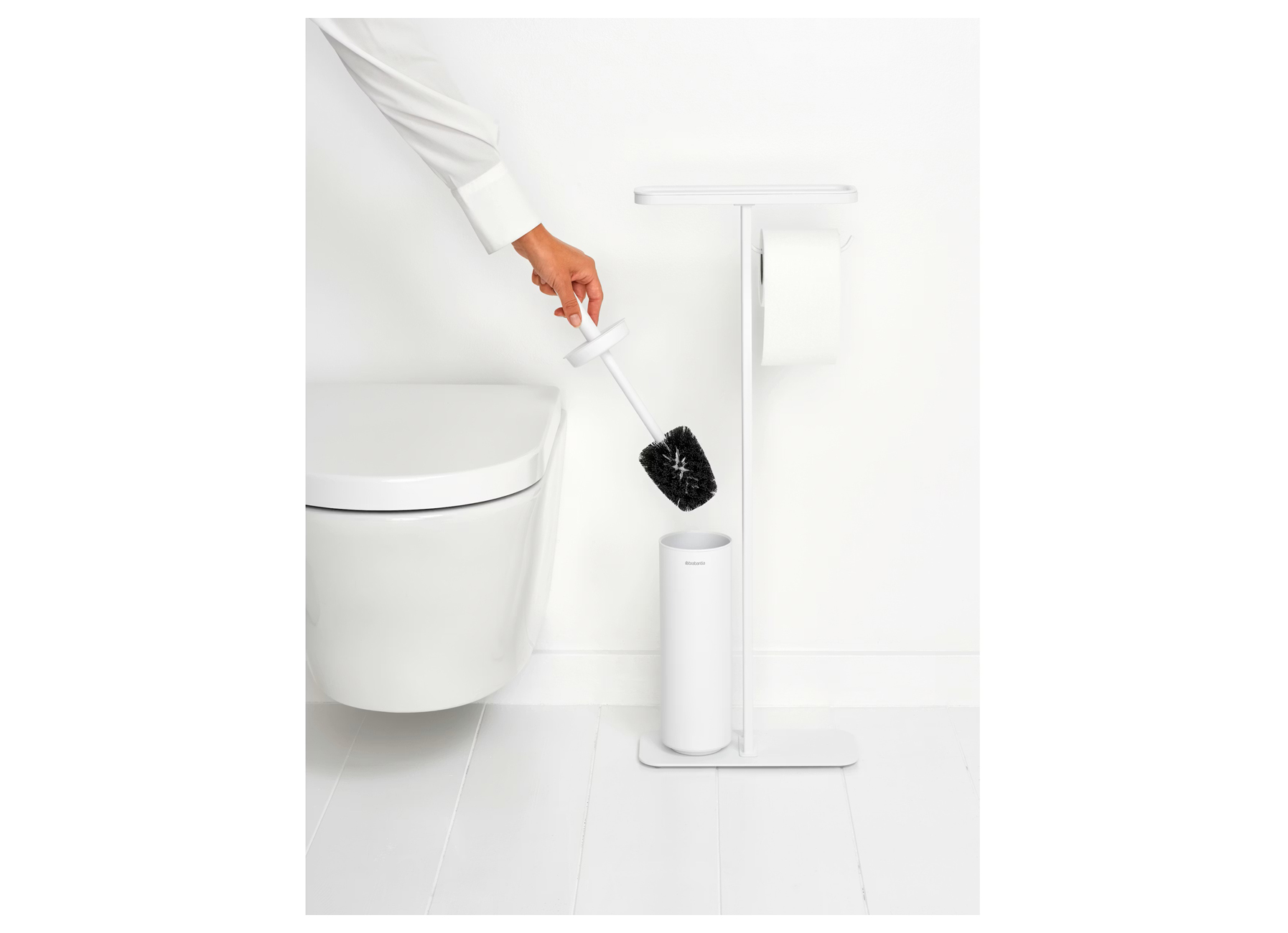 BRABANTIA MINDSET TOILETBUTLER MINERAL FRESH WHITE