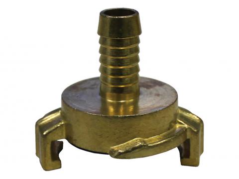 RACCORD RAPIDE GEKA LAITON EMBOUT CANNELE 4/4'' - 25MM
