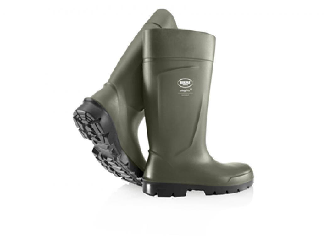 BEKINA BOTTES STEPLITE EASYGRIP VERT/NOIR S4